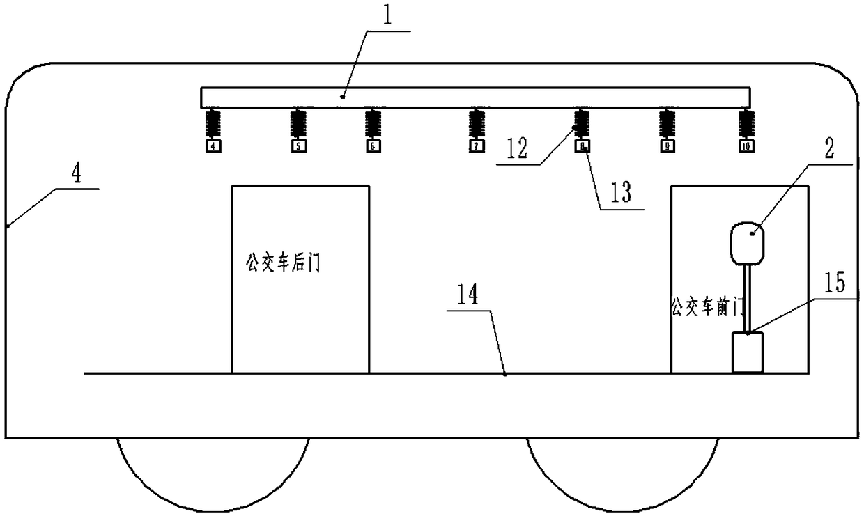 Intelligent card swiping control system