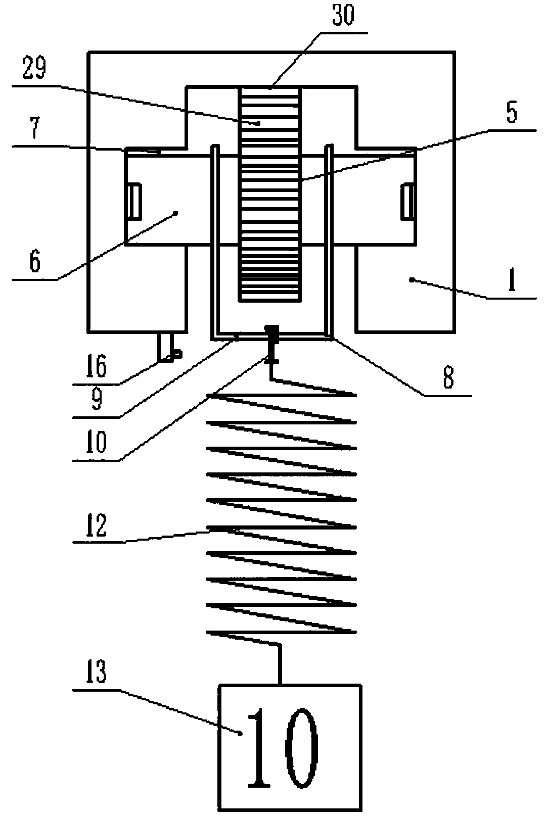 Intelligent card swiping control system