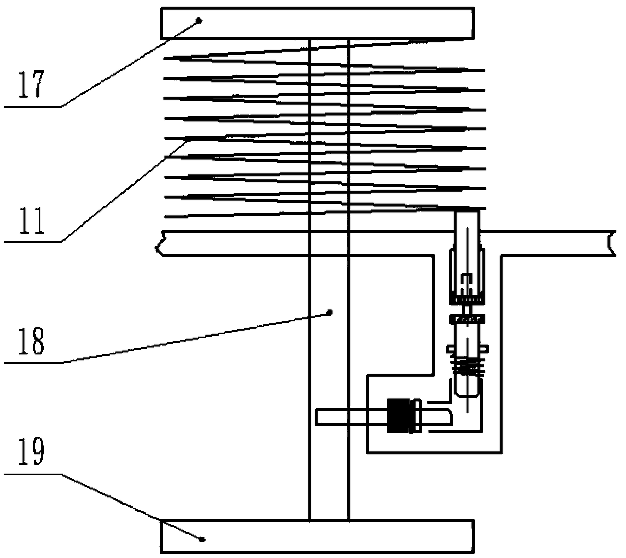 Intelligent card swiping control system