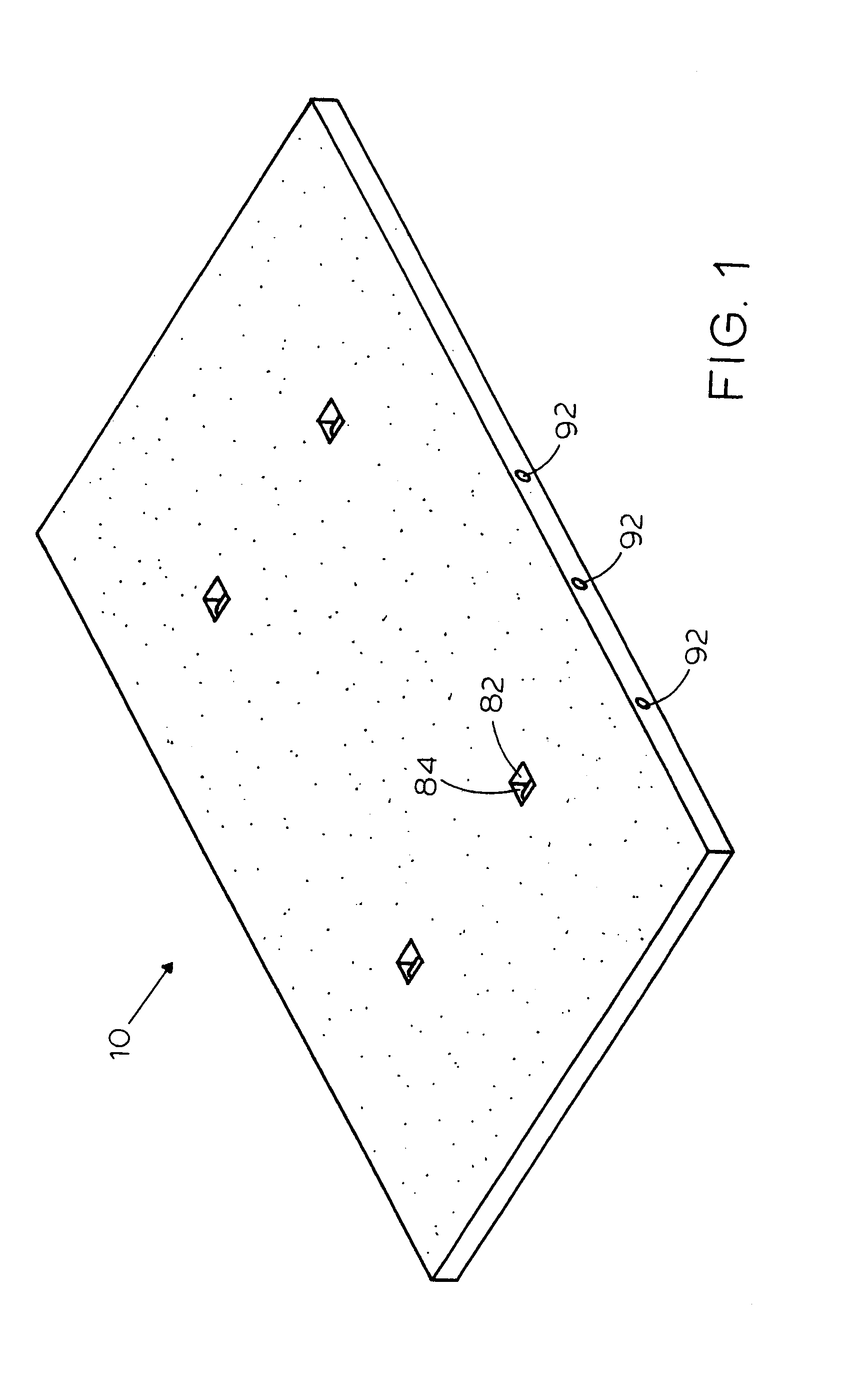 Temporary road element