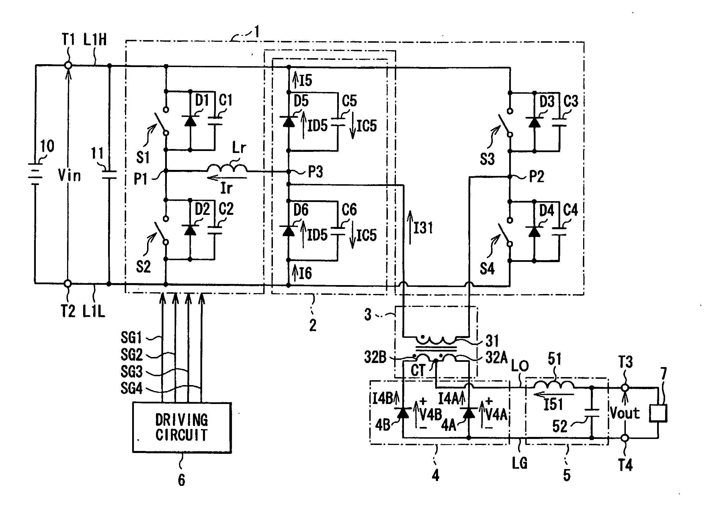 Switching power supply unit