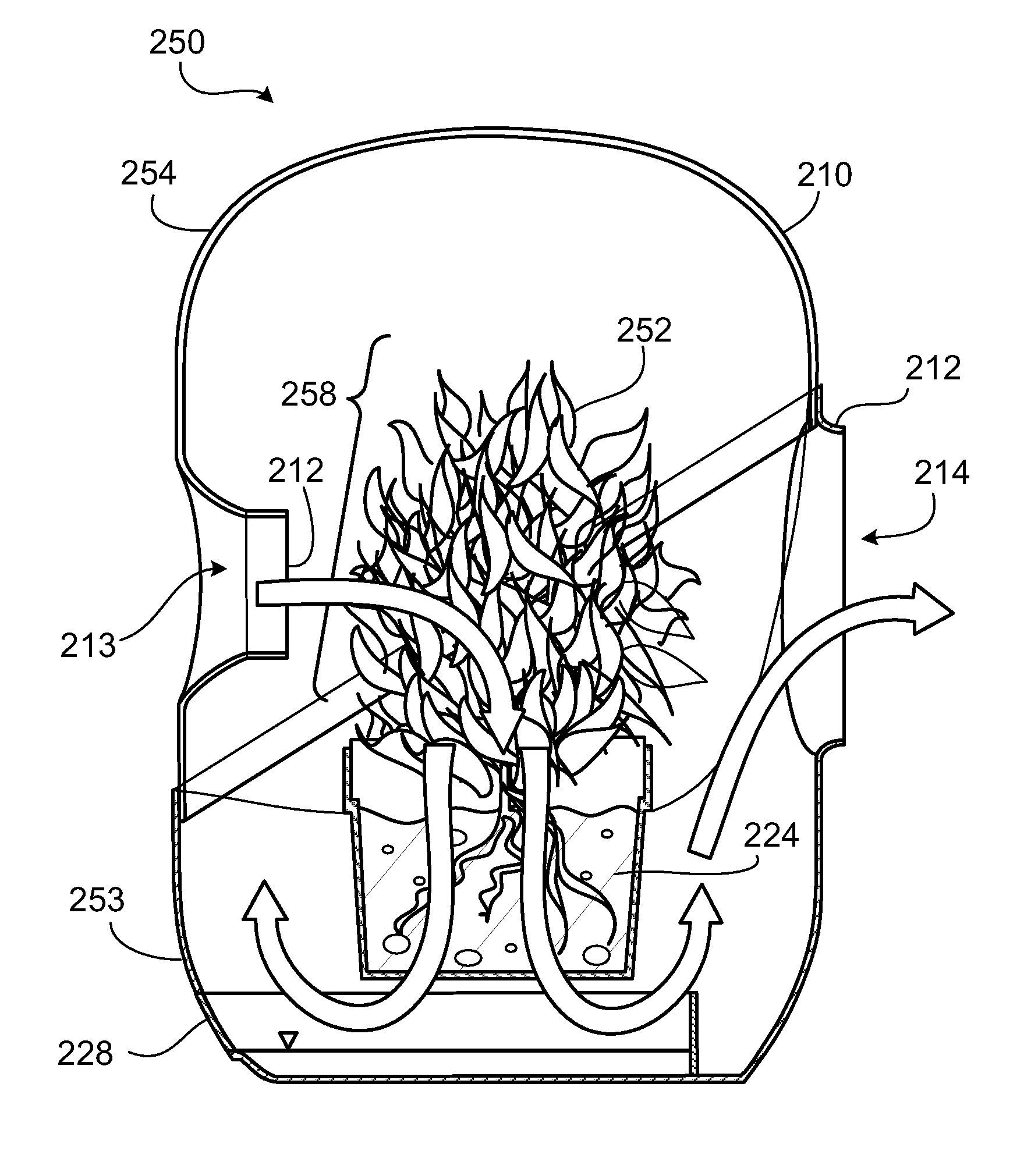 Biological air filter