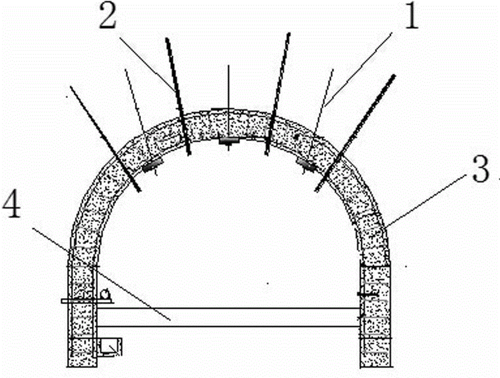 Supporting method for carboniferous soft coal seam