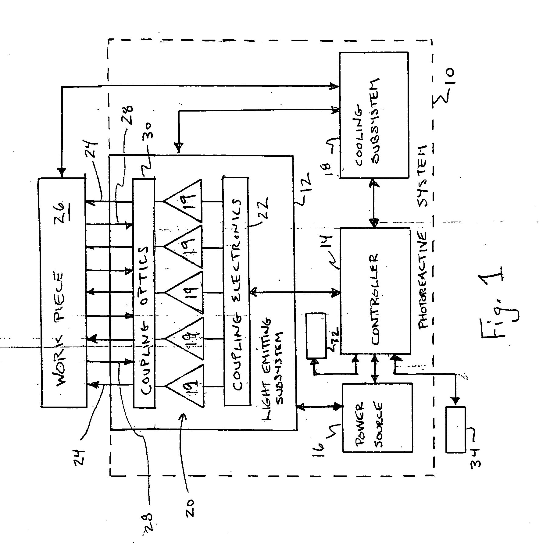 LED array having array-based LED detectors