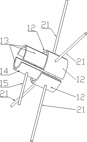 Mobile seismic exploration device and detachable seismic exploration operation line