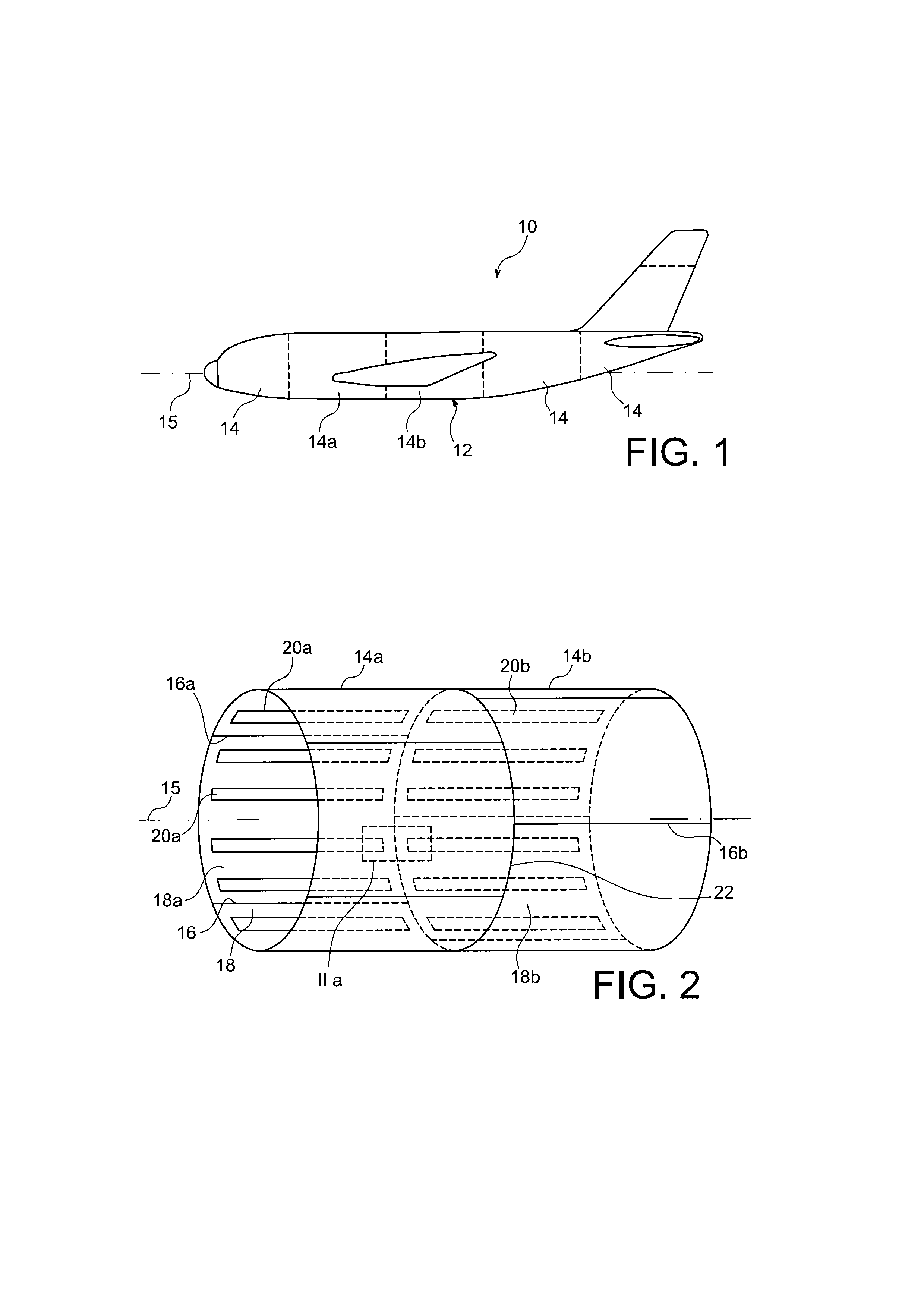 Device and method for assembling two sections of aircraft fuselage