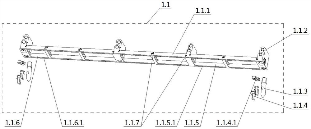 A kind of lrm photoelectric radio frequency integrated connector compatible with VPX standard