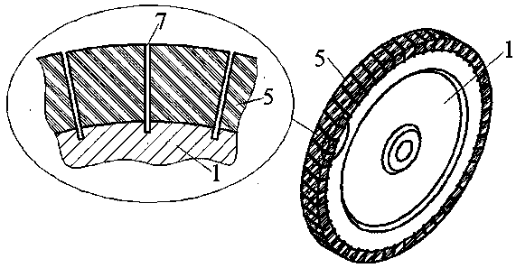 A method for preparing an ordered microgroove structure multilayer superabrasive electroplated grinding wheel