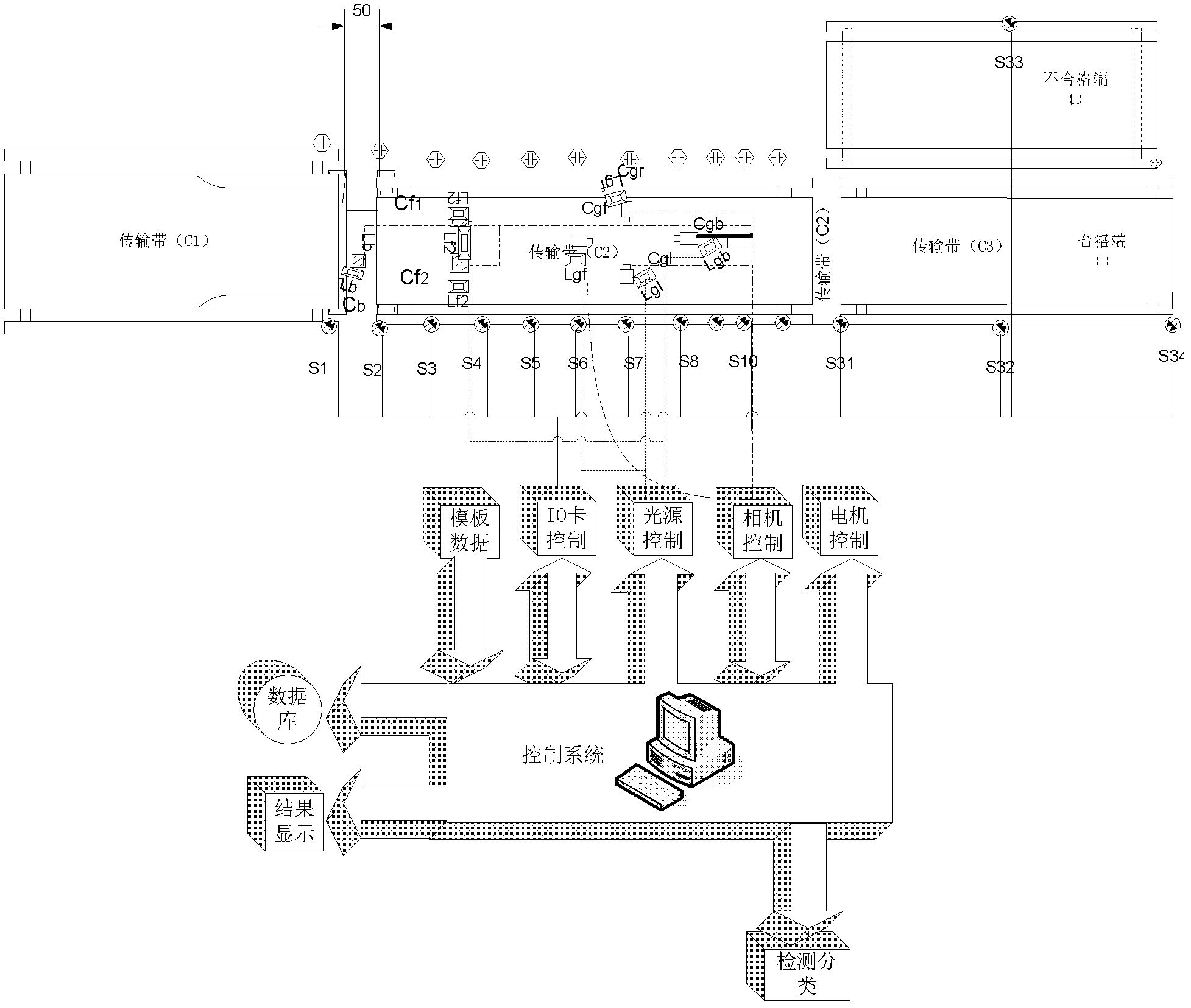 Detection device and method for appearance and assembly of electric paper book based on machine vision