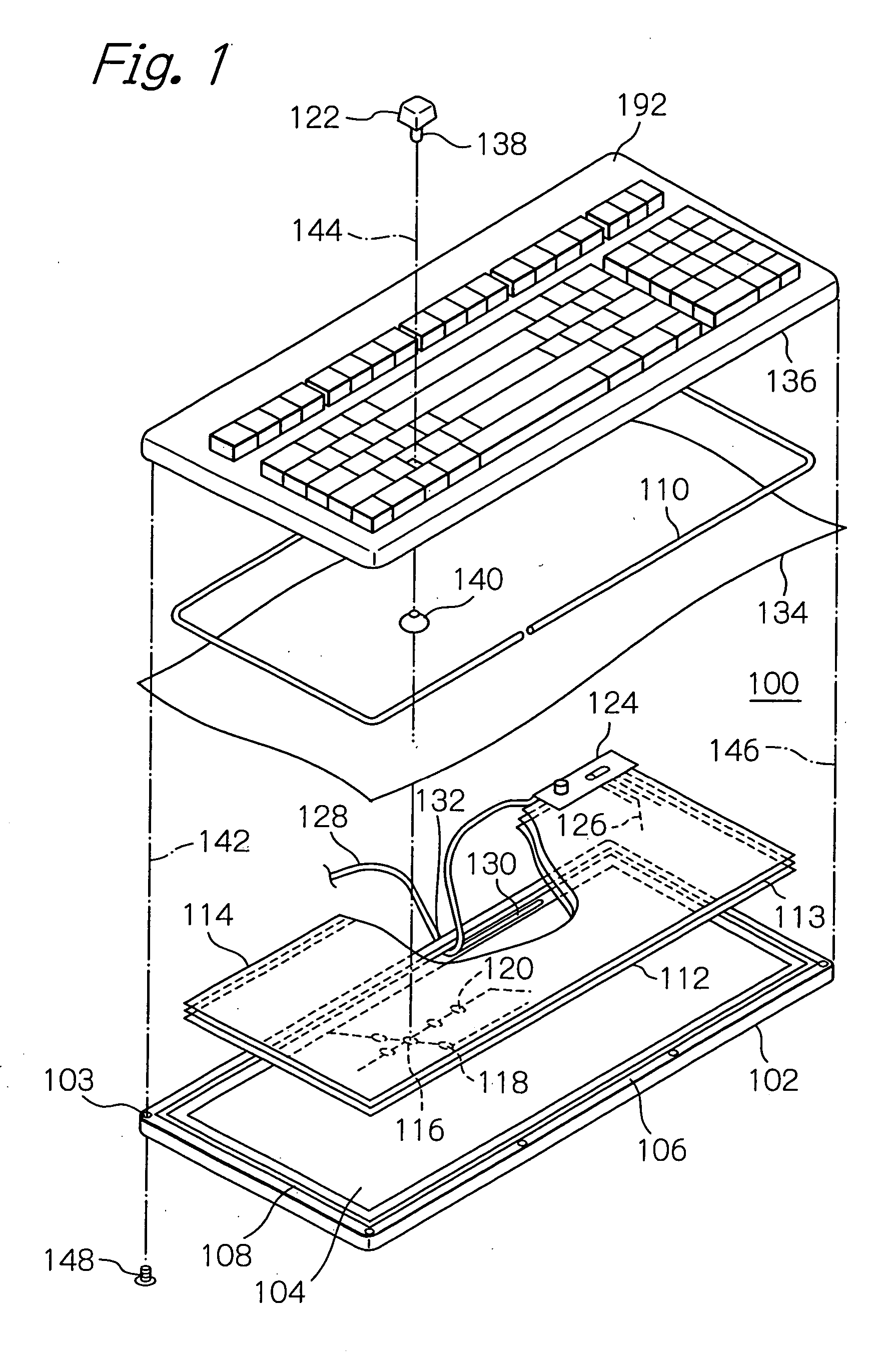 Waterproof keyboard