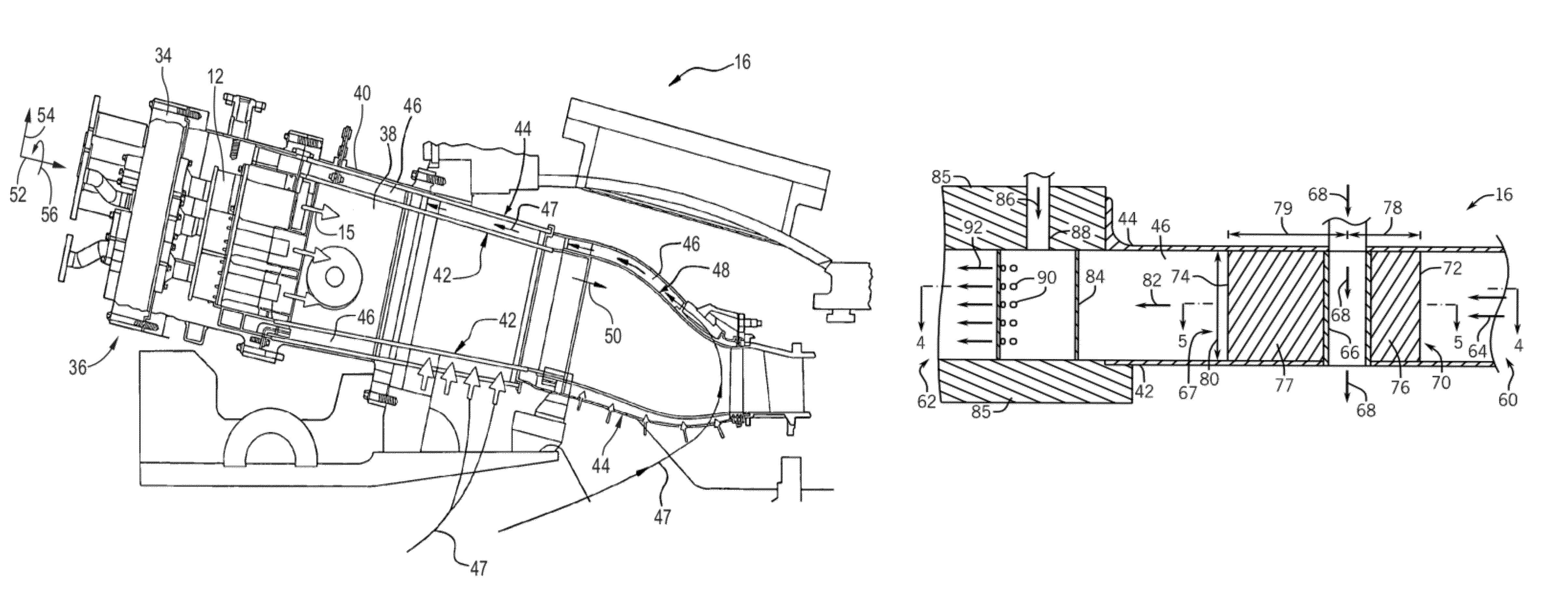 System and method for flow control in gas turbine engine