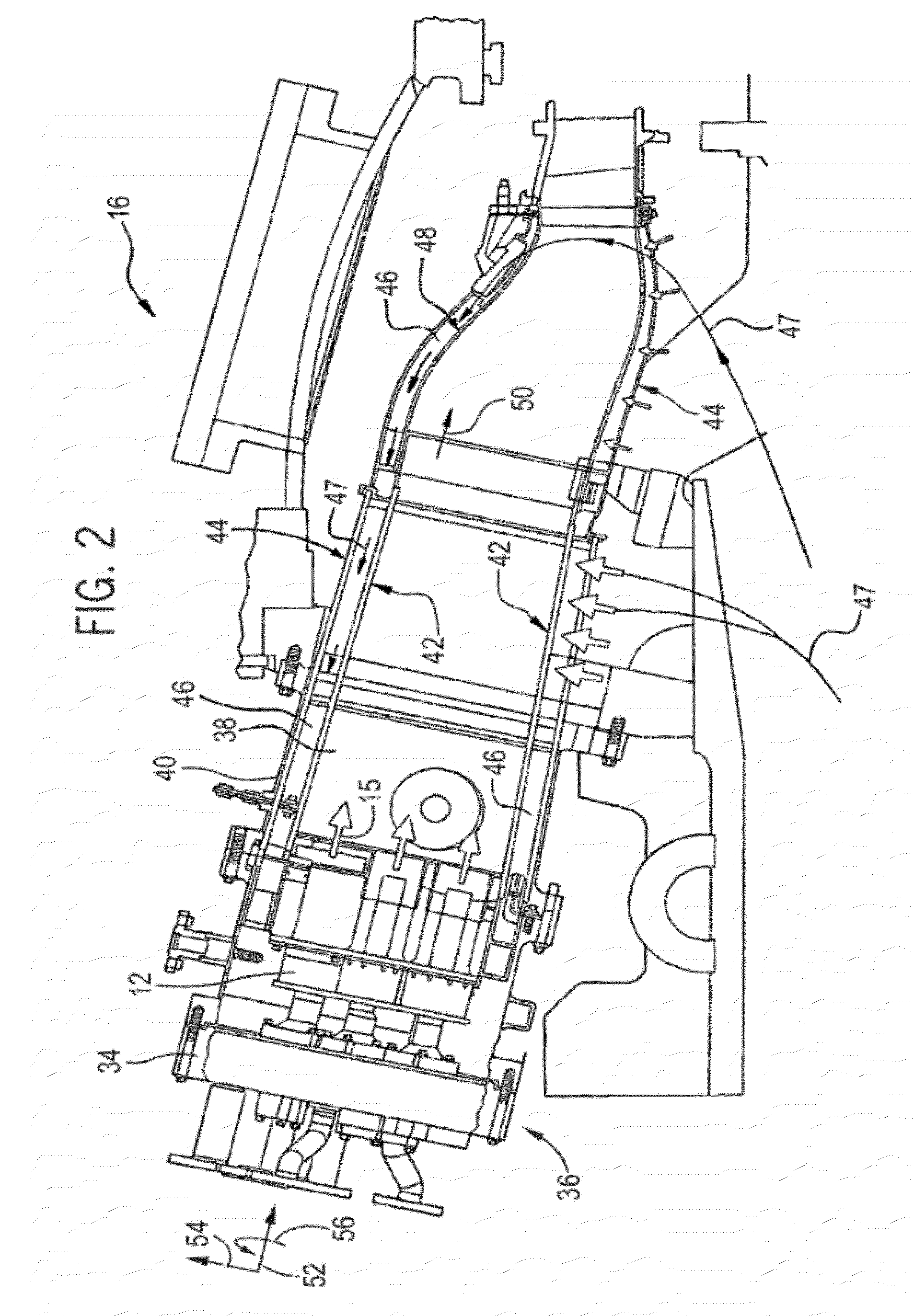 System and method for flow control in gas turbine engine