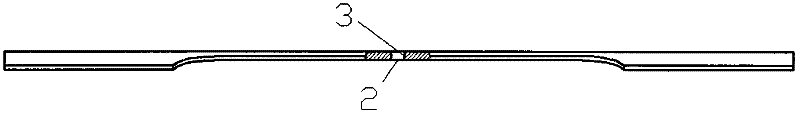 Test sample and method for testing performance parameters of pipe under complex stress state