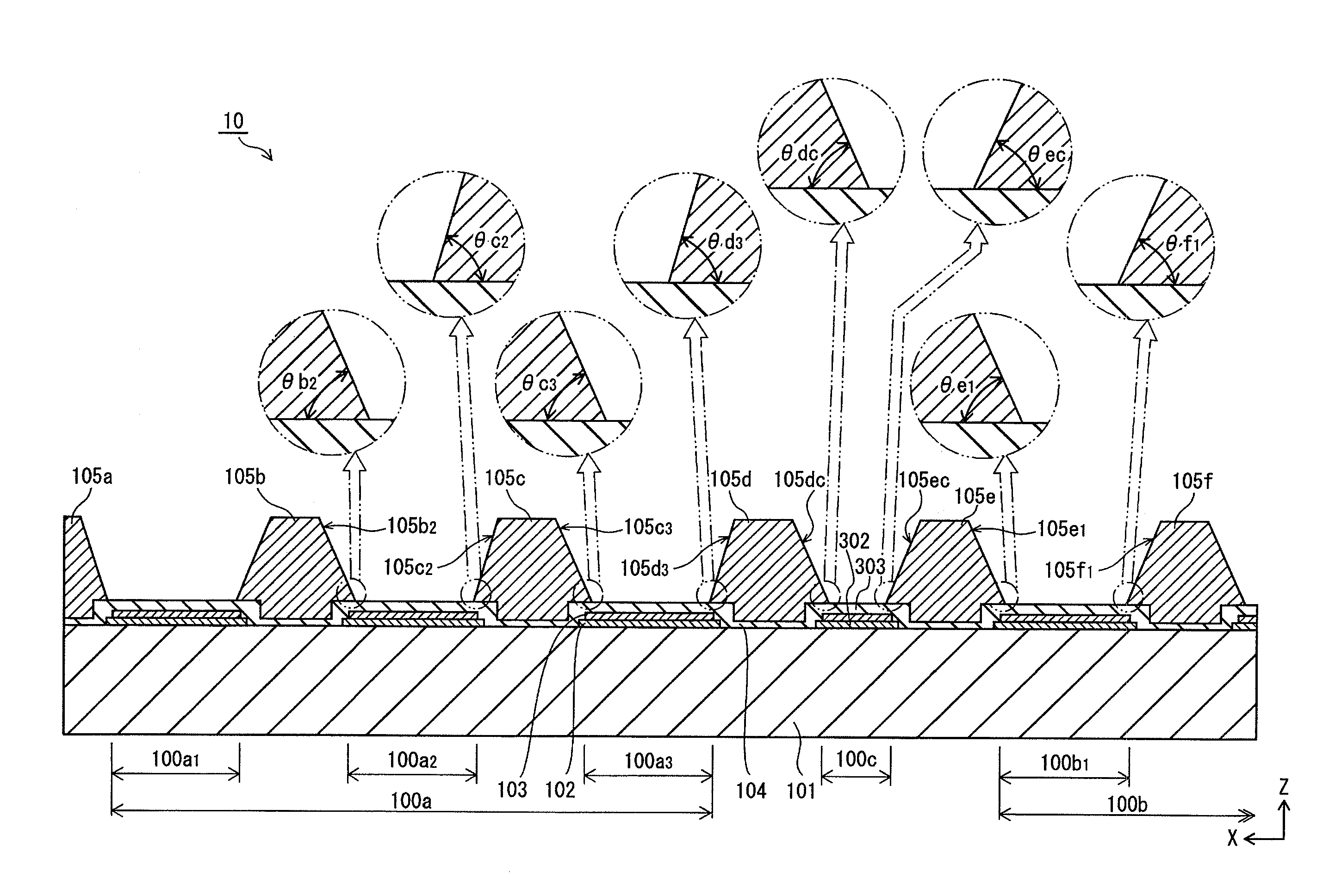 Organic light-emitting panel for controlling an organic light emitting layer thickness and organic display device