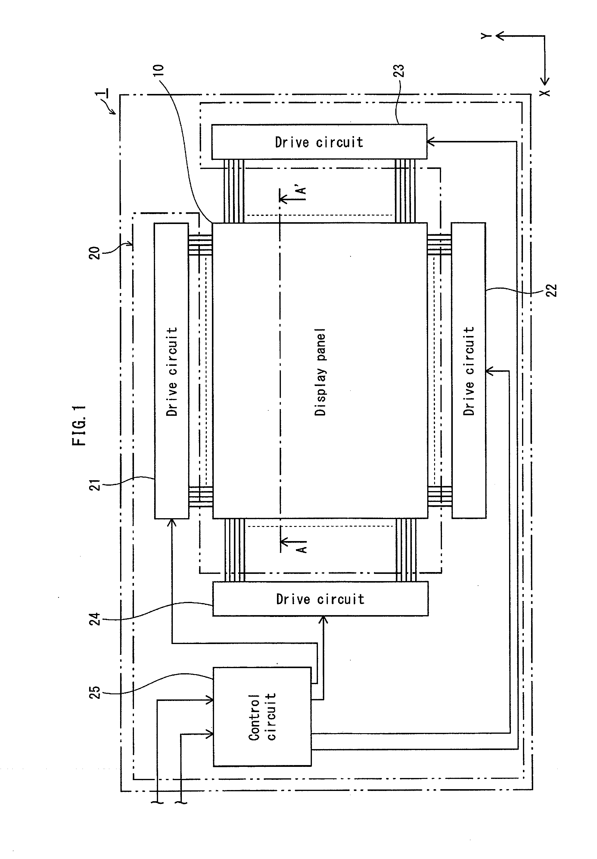 Organic light-emitting panel for controlling an organic light emitting layer thickness and organic display device