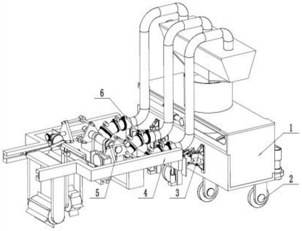 Fallen leaf recycling and composting device for gardens