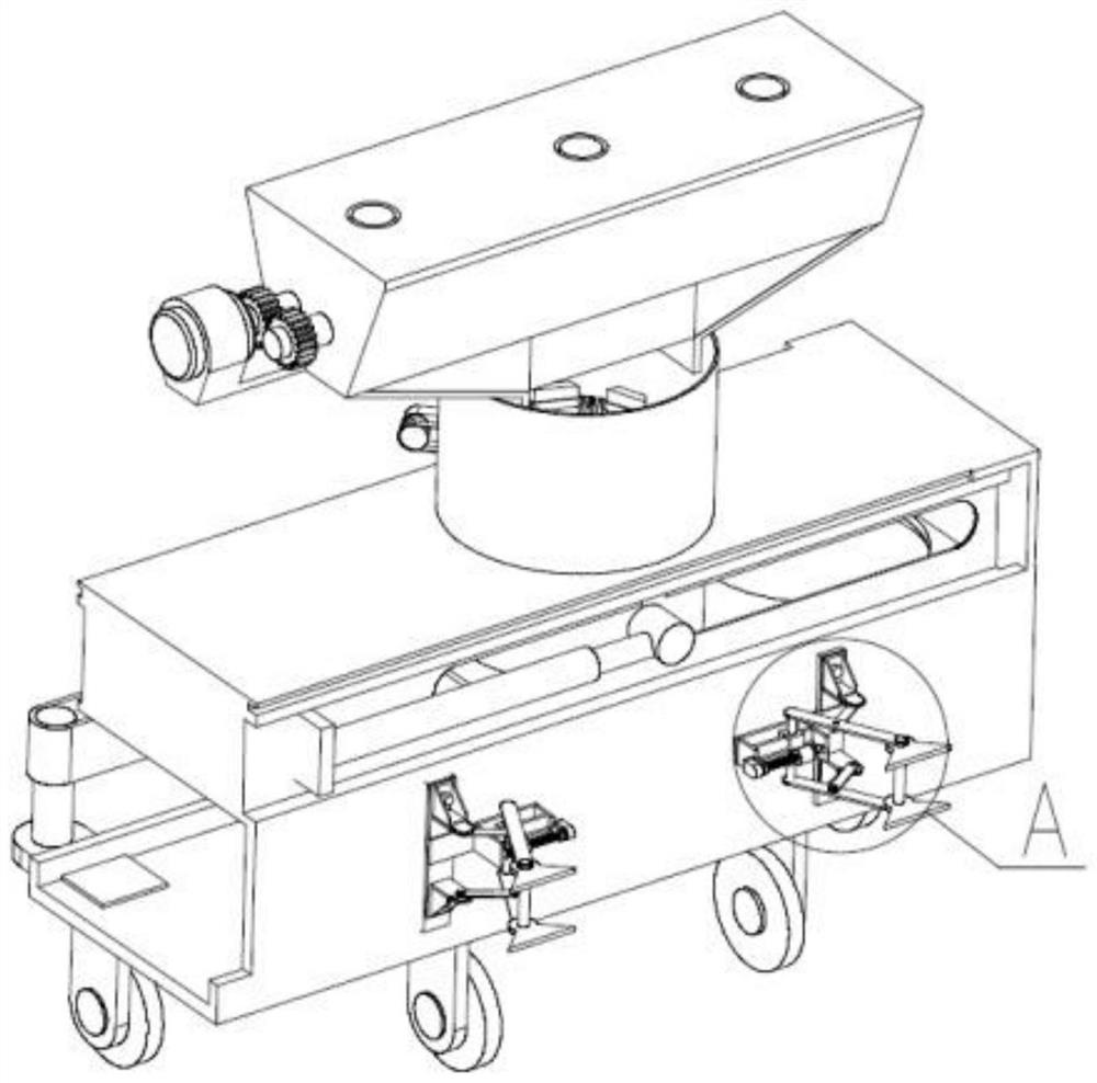 Fallen leaf recycling and composting device for gardens