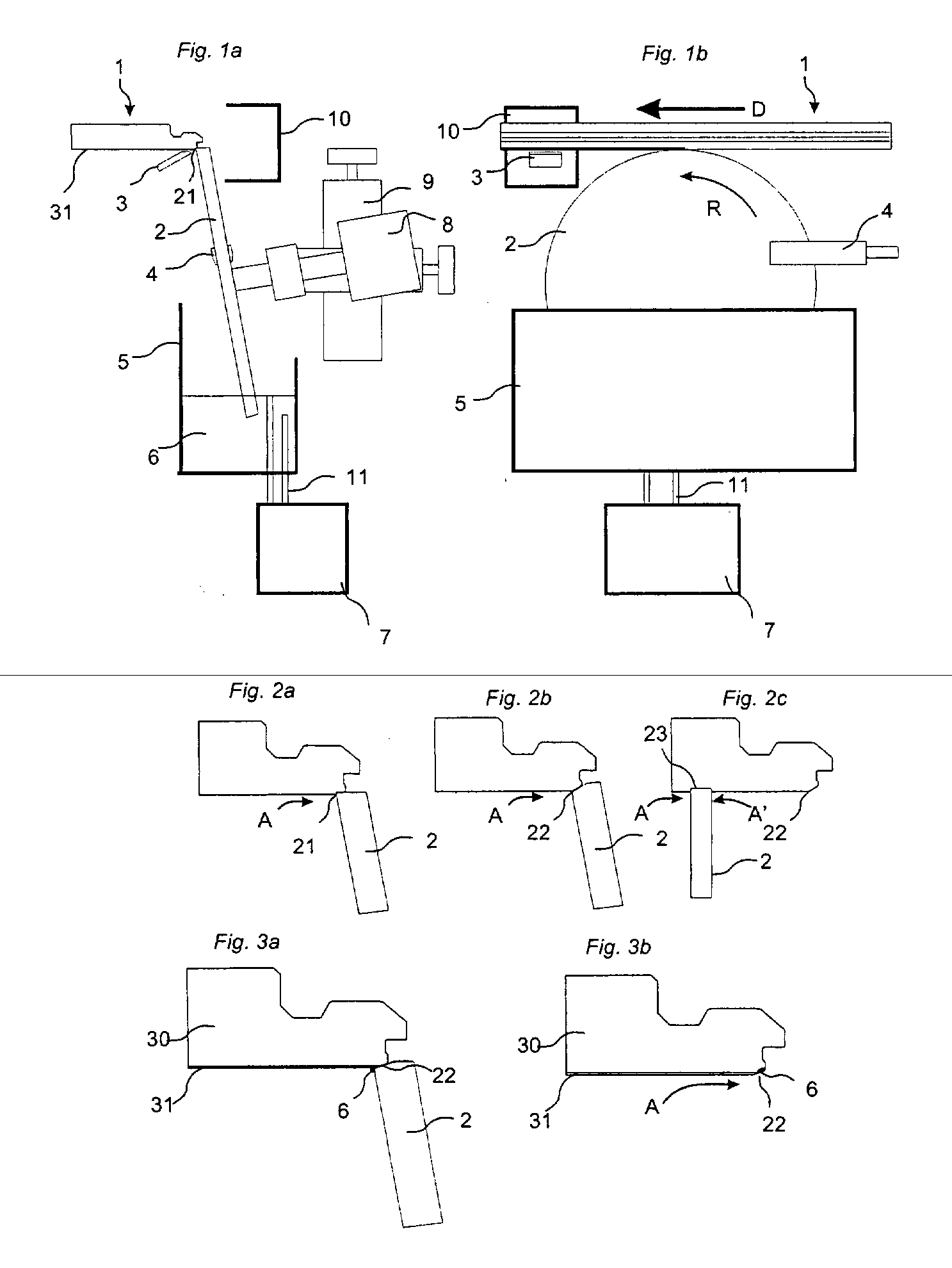 Appliance And Method For Surface Treatment Of A Board Shaped Material And Floorboard