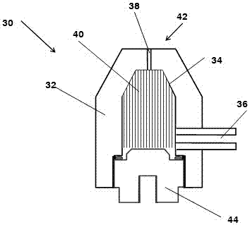 A nozzle for preparing nanofibers and equipment thereof