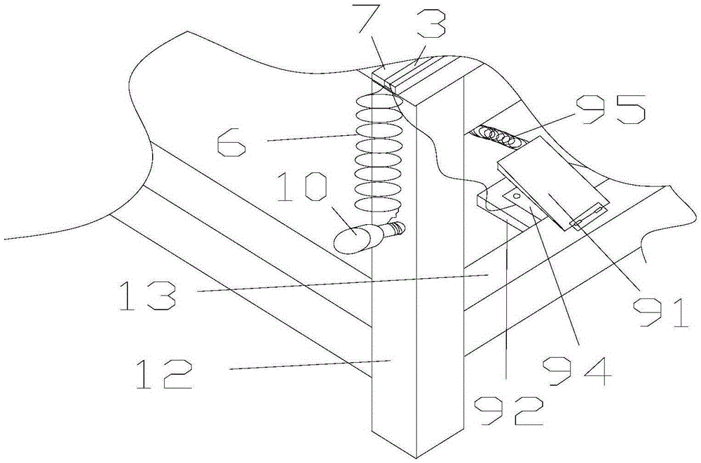 Pedal type film heat sealing machine with clamping mechanism