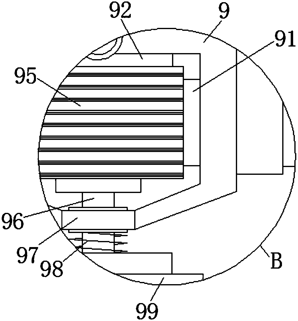 Machining equipment for producing mechanical parts