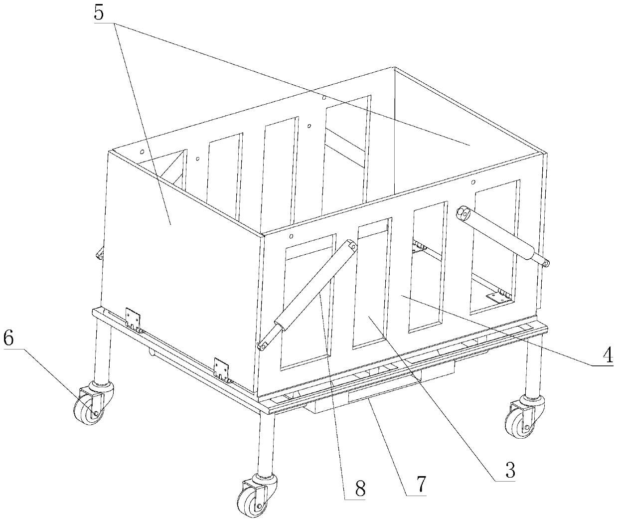 Experimental animal unmanned experimental system