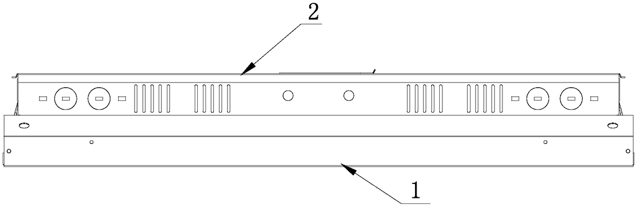 Telescopic LED bracket lamp