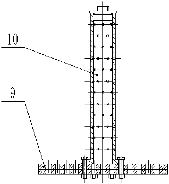 Method for extracting nonpolar substances from oil-based drilling cuttings and extraction device