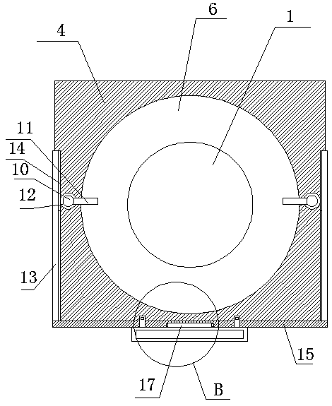 Leakage-proof device and installation method of construction pipeline interface