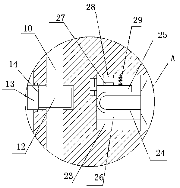 Leakage-proof device and installation method of construction pipeline interface