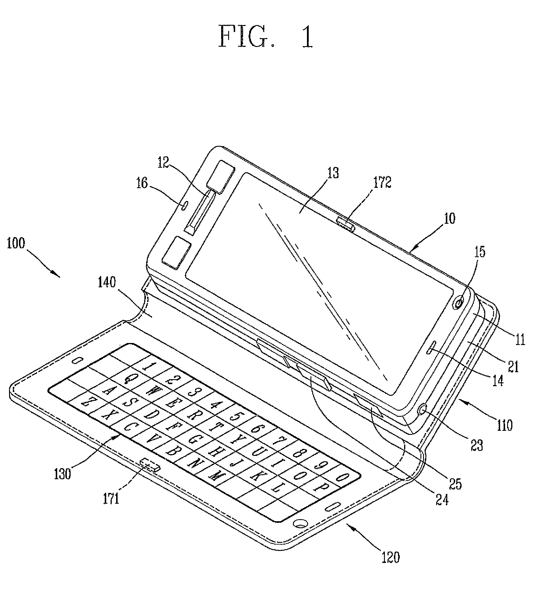 Casing and portable terminal having the same