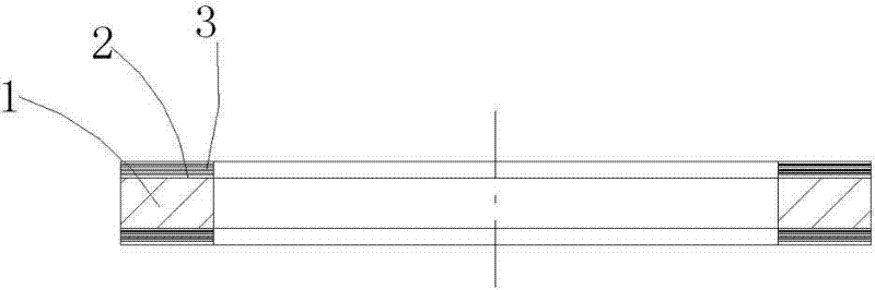 Copper-based powder metallurgy thrust ring and preparation method thereof