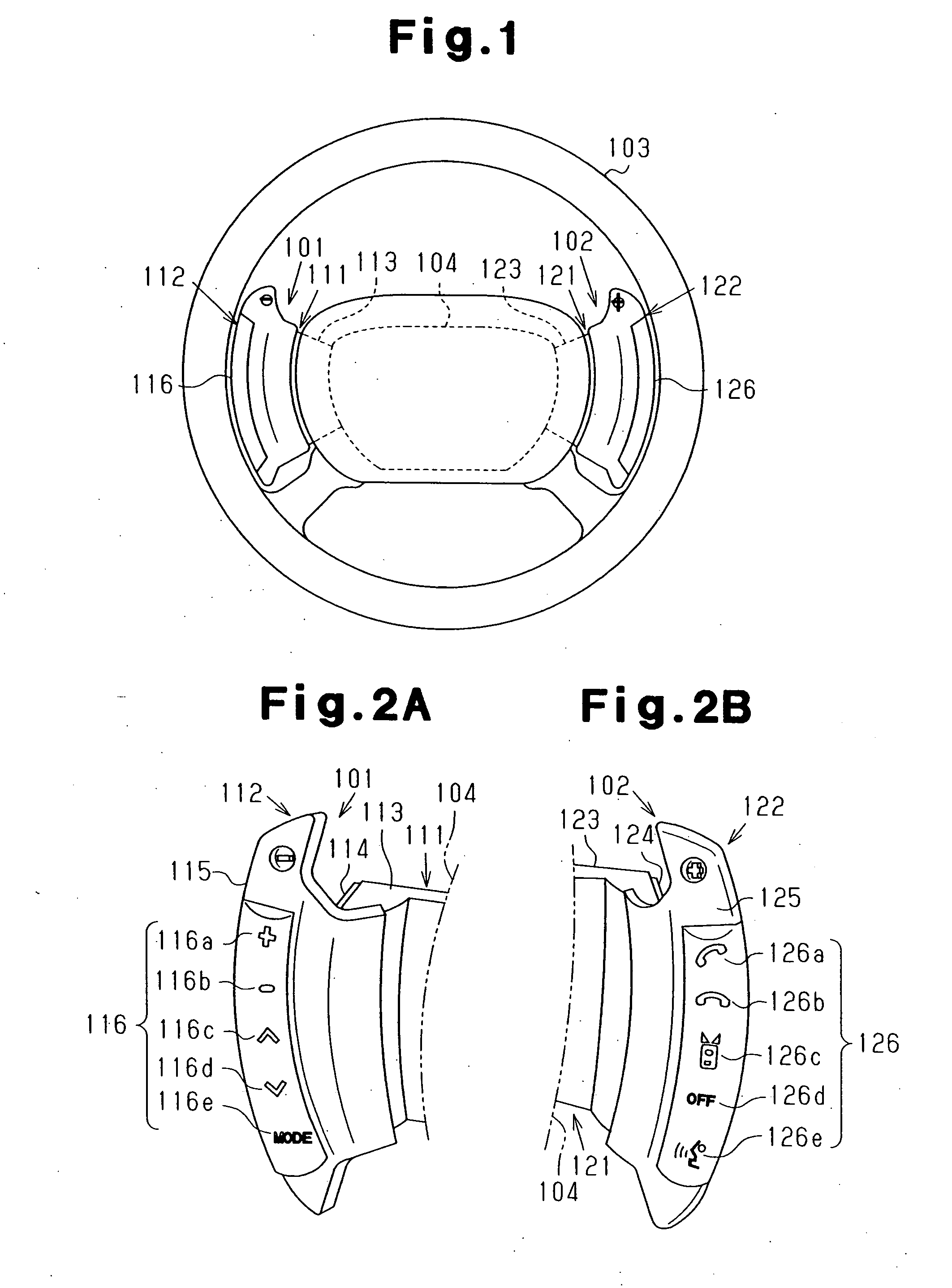 Switch apparatus for use in vehicles