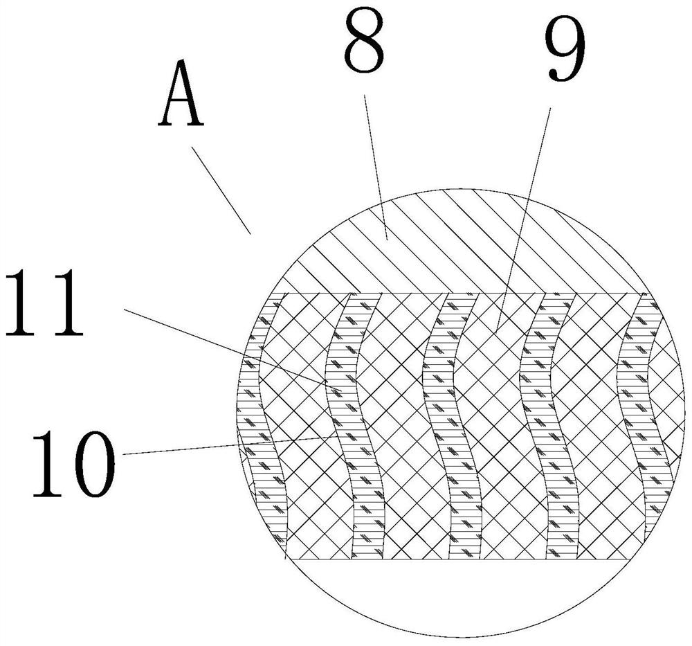 Grey fabric with good air permeability and moisture absorption, and manufacturing method thereof