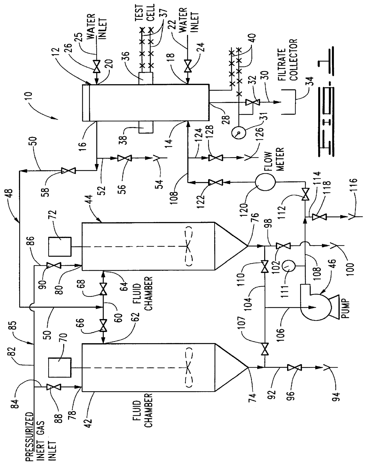 Apparatus and method for simulating well bore conditions