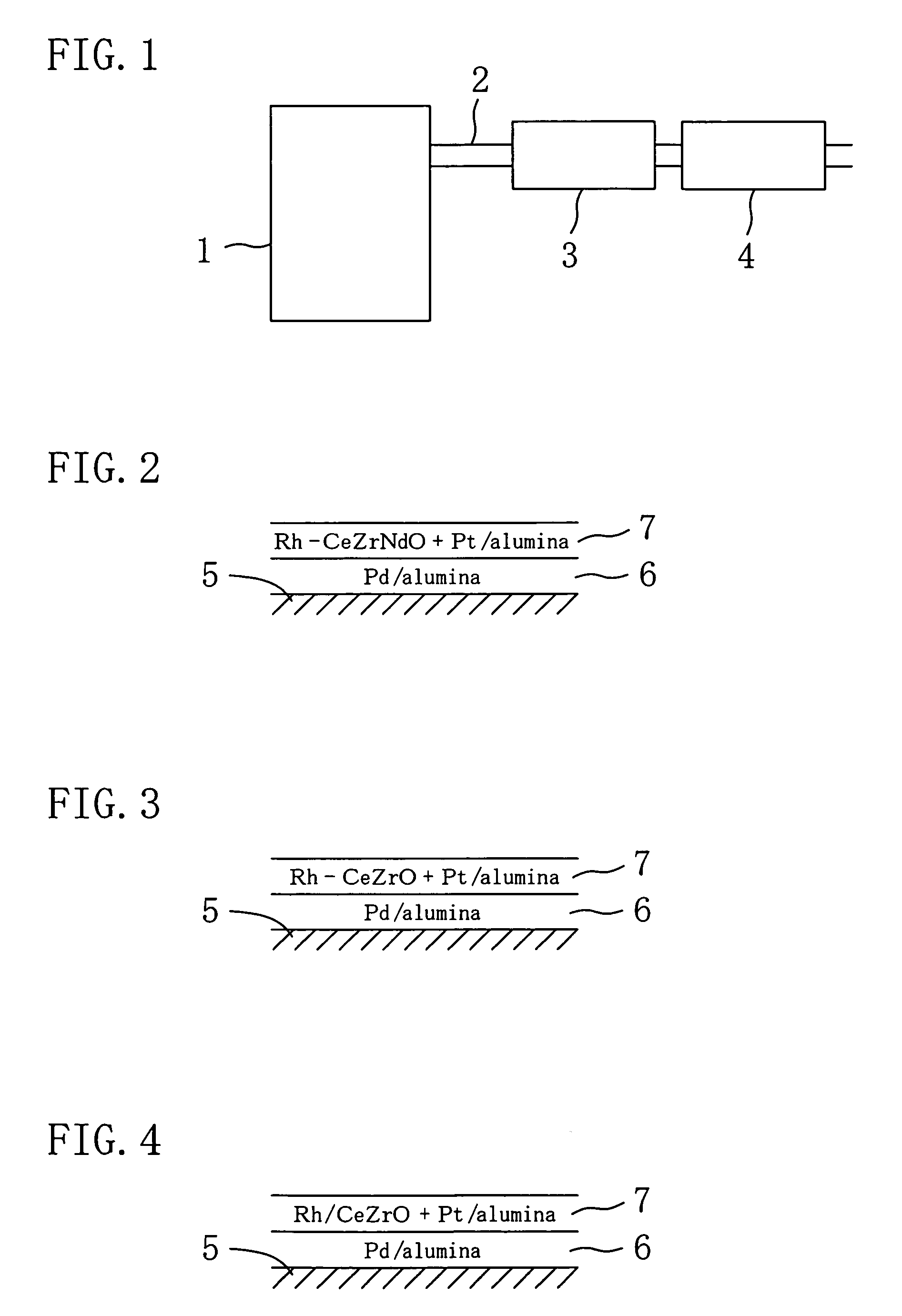 Exhaust gas catalytic converter