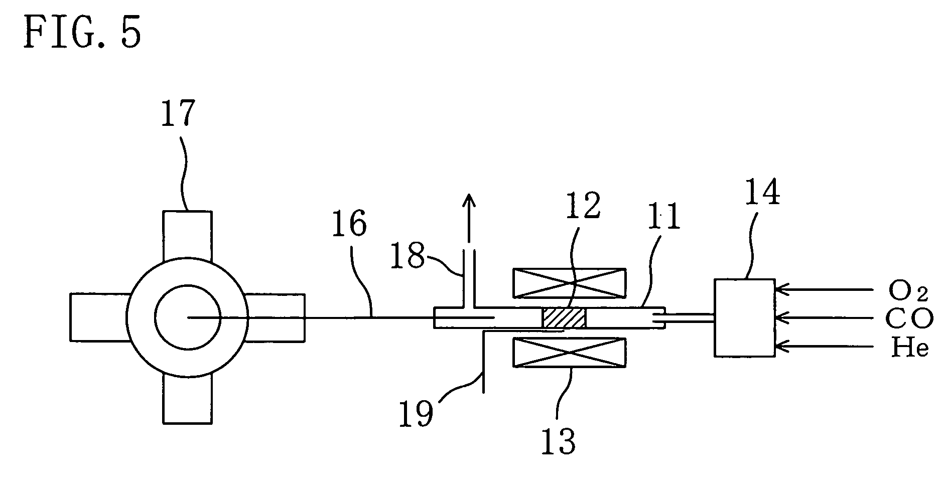 Exhaust gas catalytic converter