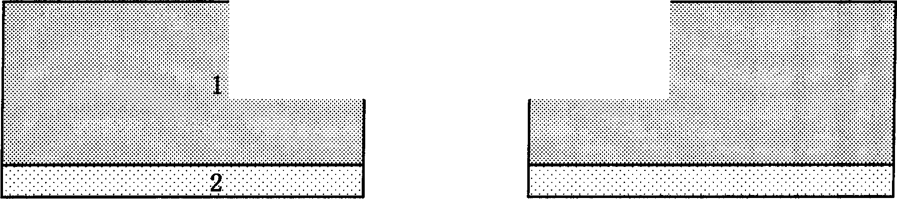 Method for preventing fluorine diffusion in manufacturing process of fluorine-silicon glass