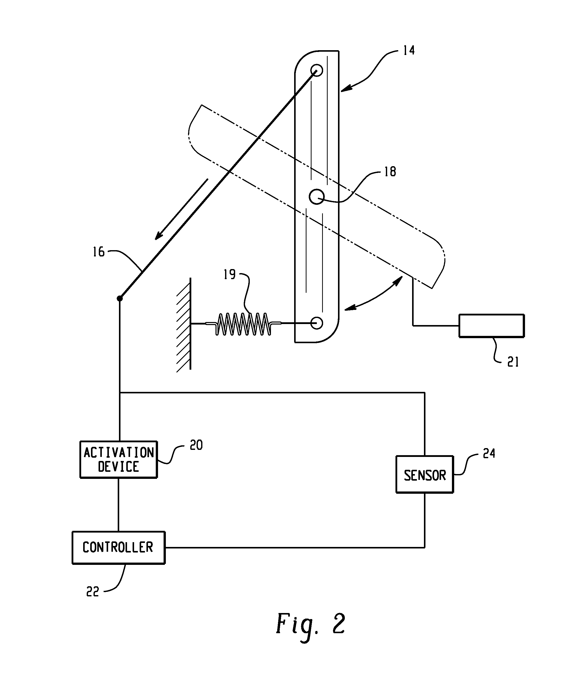 Reversibly opening and closing a grille using active materials