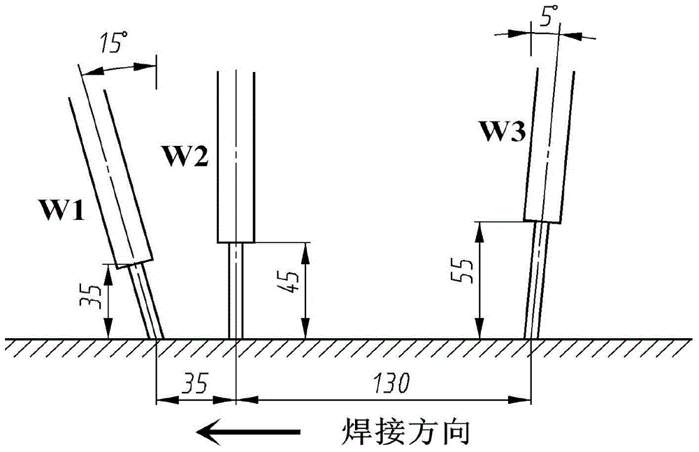 A high-strength and toughness flux-cored wire material for fcb method automatic welding