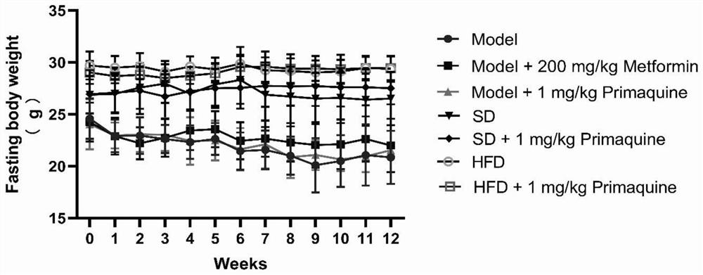 Application of quinoline derivative in preparation of medicine for treating diabetes and complications thereof