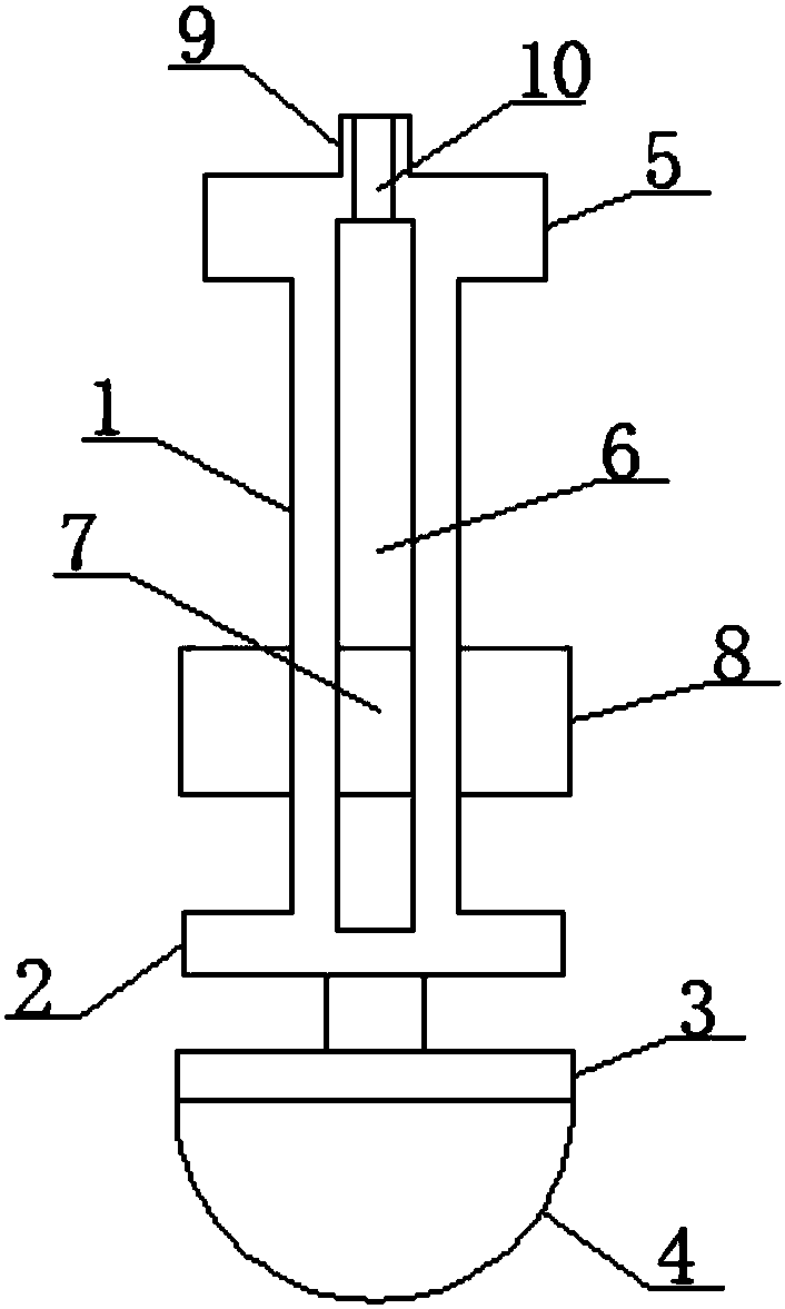 Liquid pressure intensity demonstrator for high school physics teaching