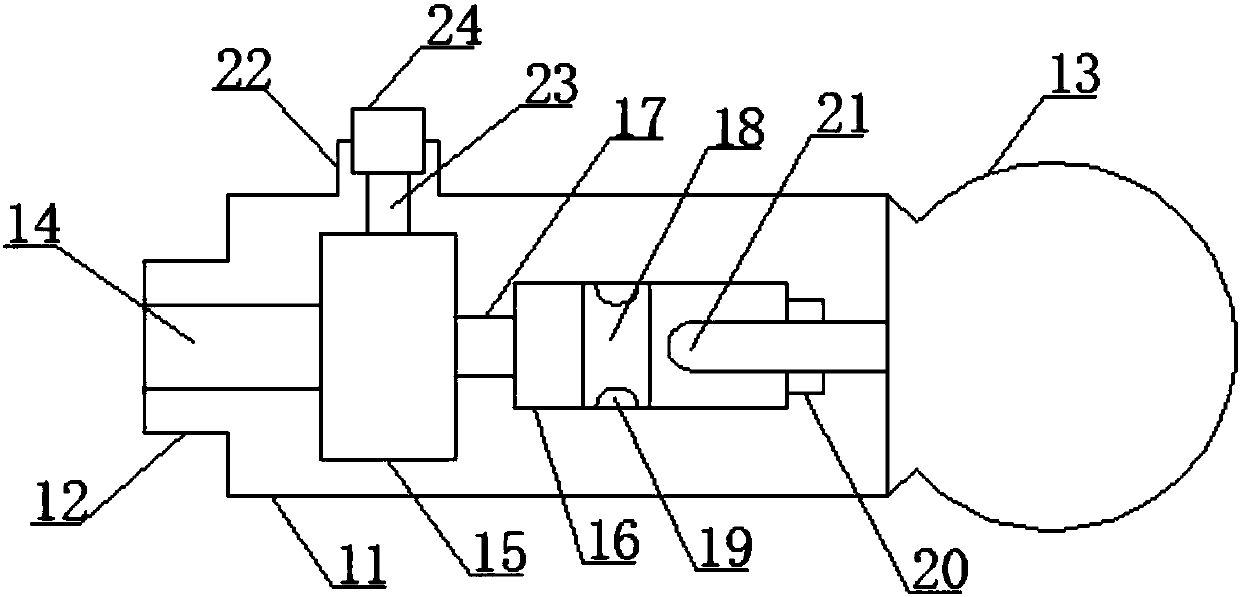 Liquid pressure intensity demonstrator for high school physics teaching