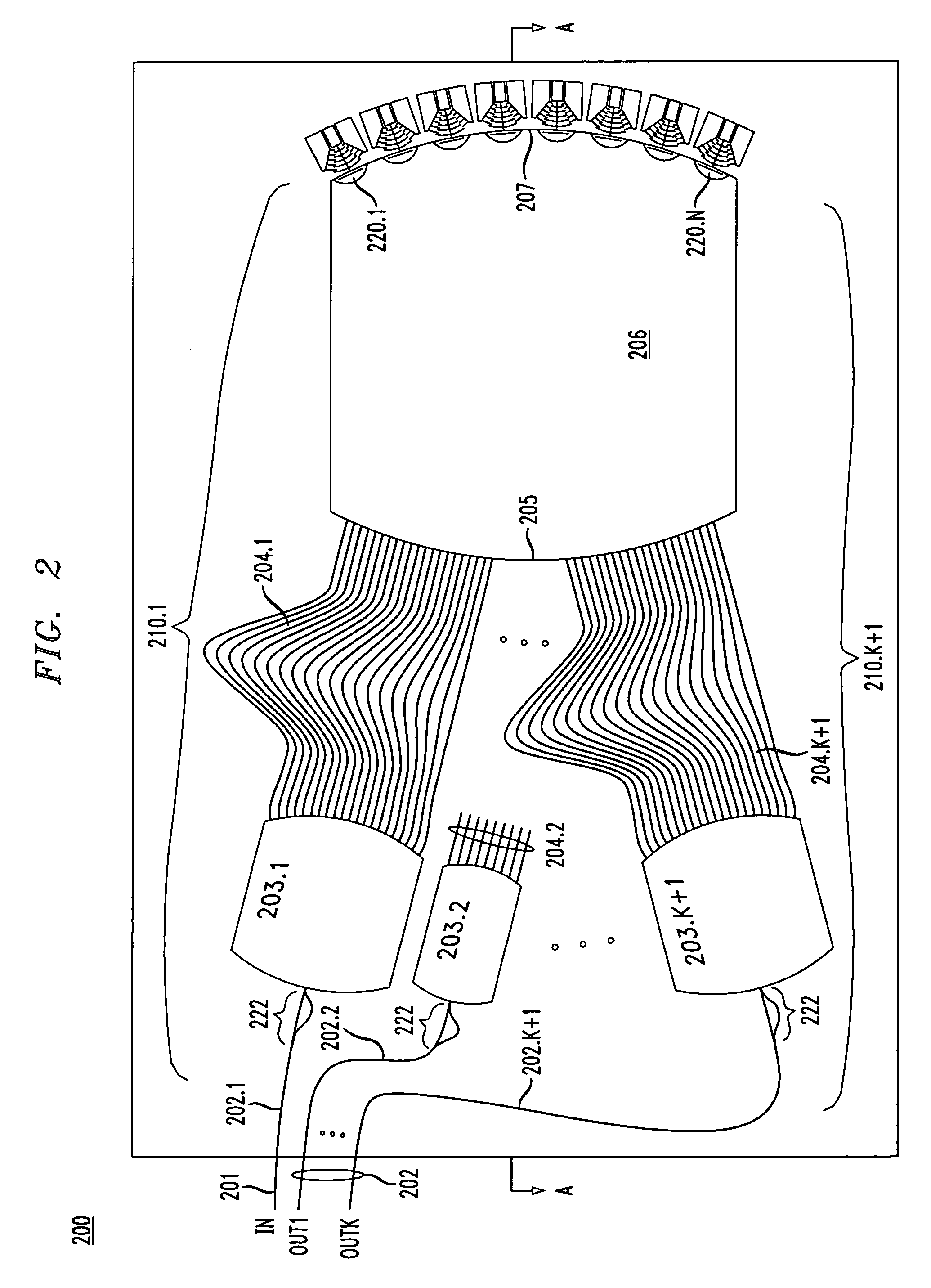 Integrated microelectromechanical wavelength selective switch and method of making same