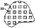 A liquid crystal display polishing and grinding device