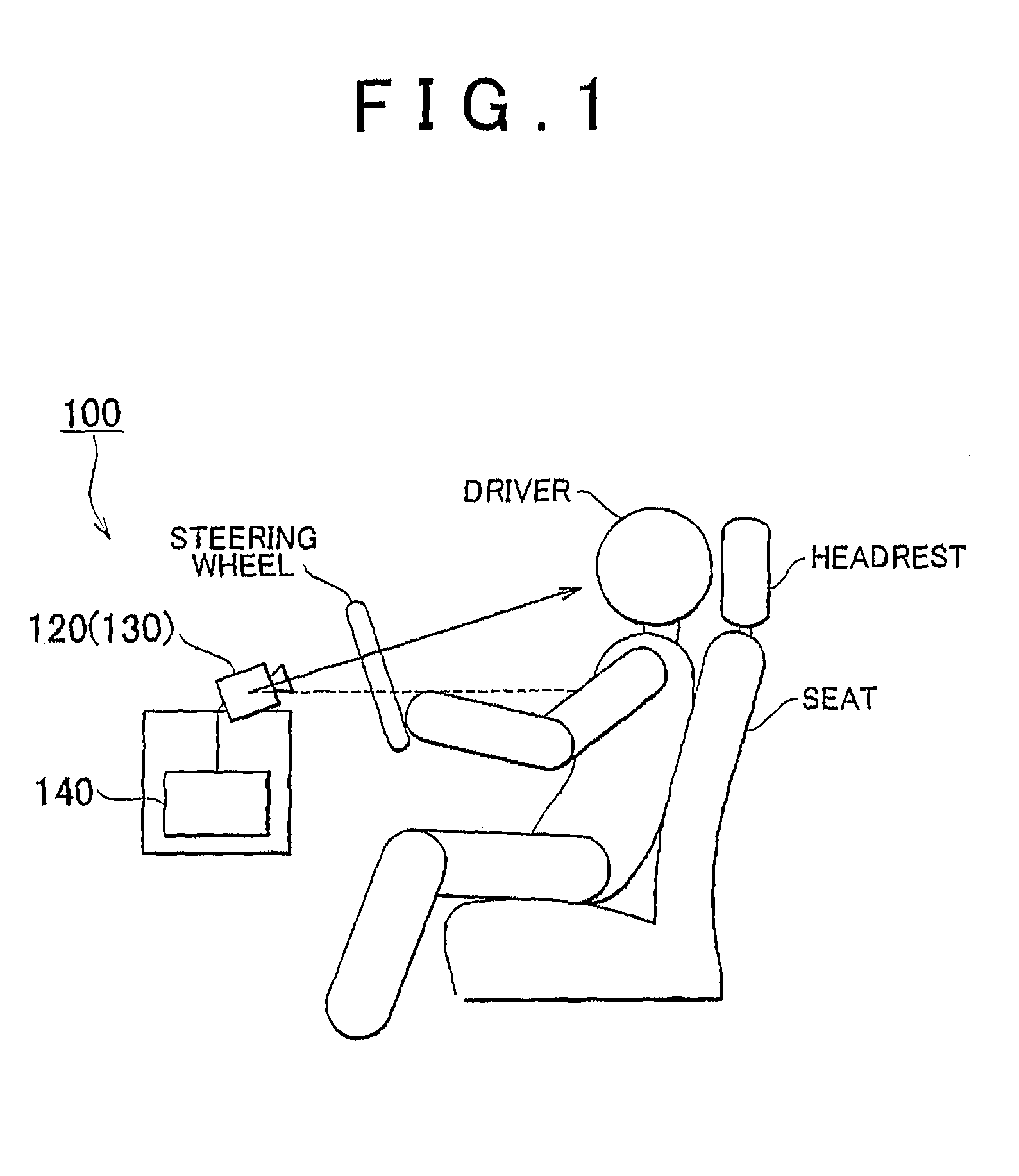 Eye opening detection system and method of detecting eye opening