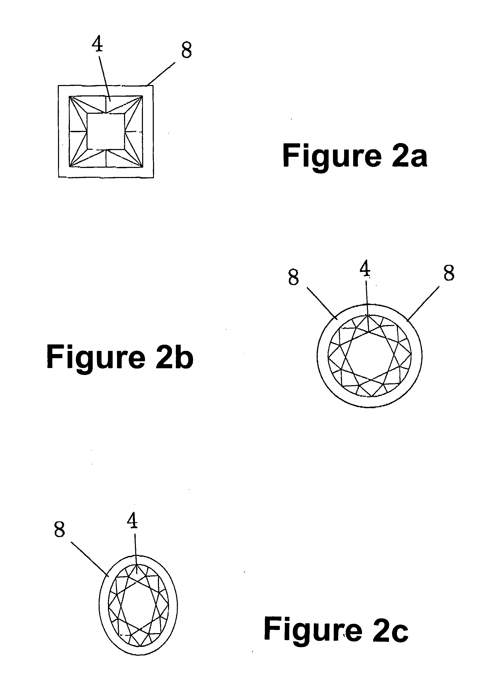 Setting stones in the surface of electroformed piece