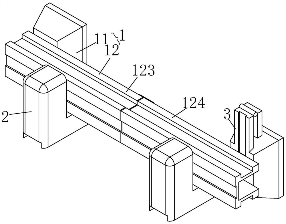 Co-beam laser cutting device with double cutting heads