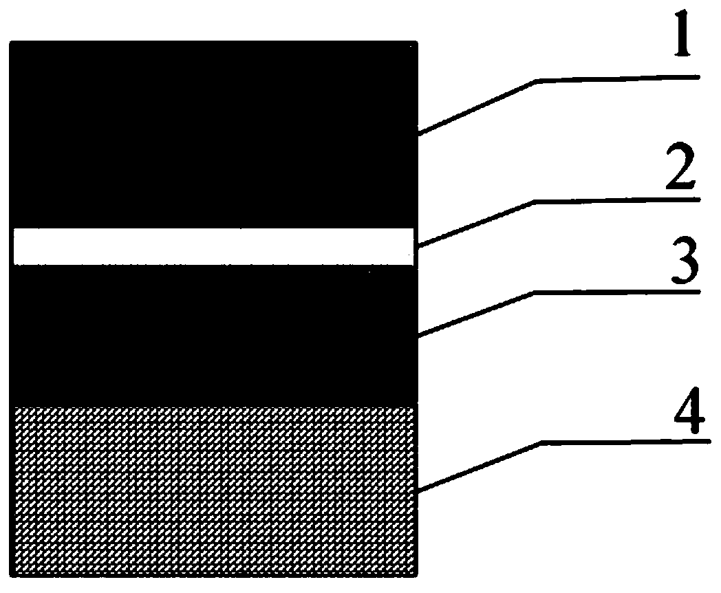 Memristor with double resistance change layer and preparation method