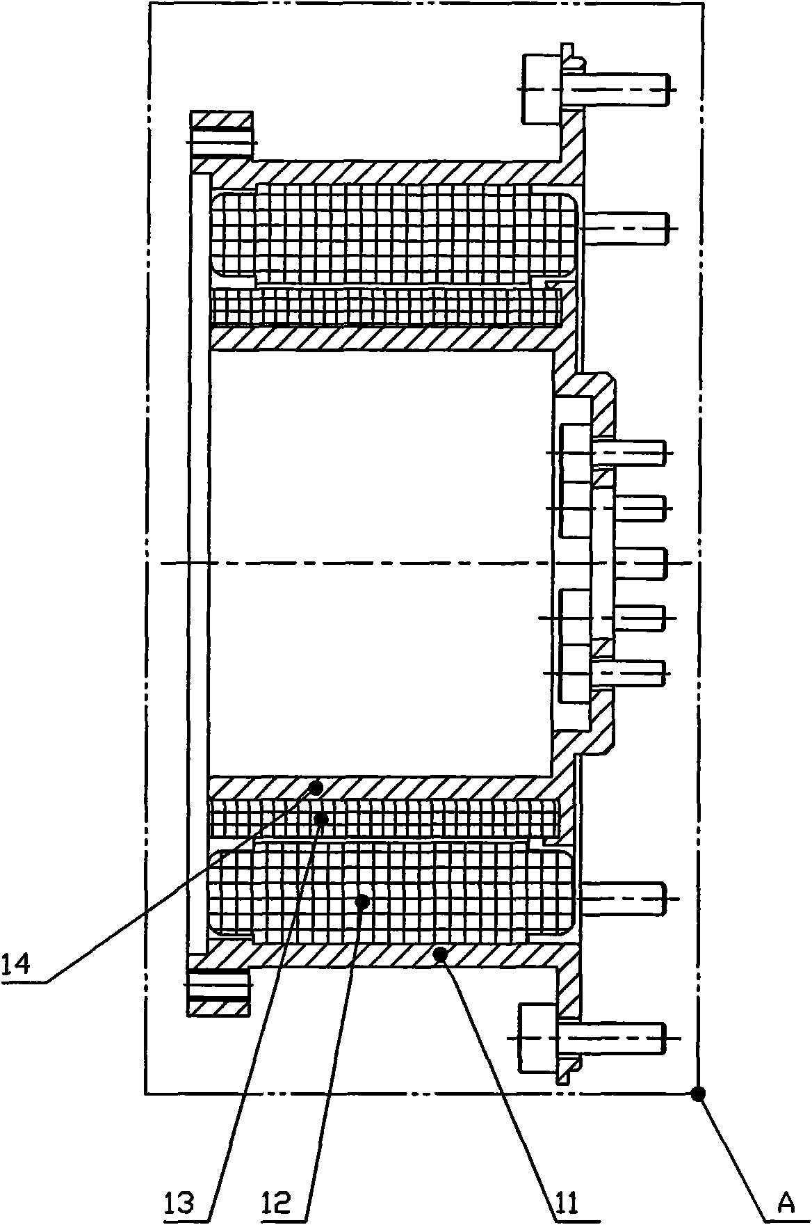 Lunar exploration mechanical arm modular joint with torque retention feature